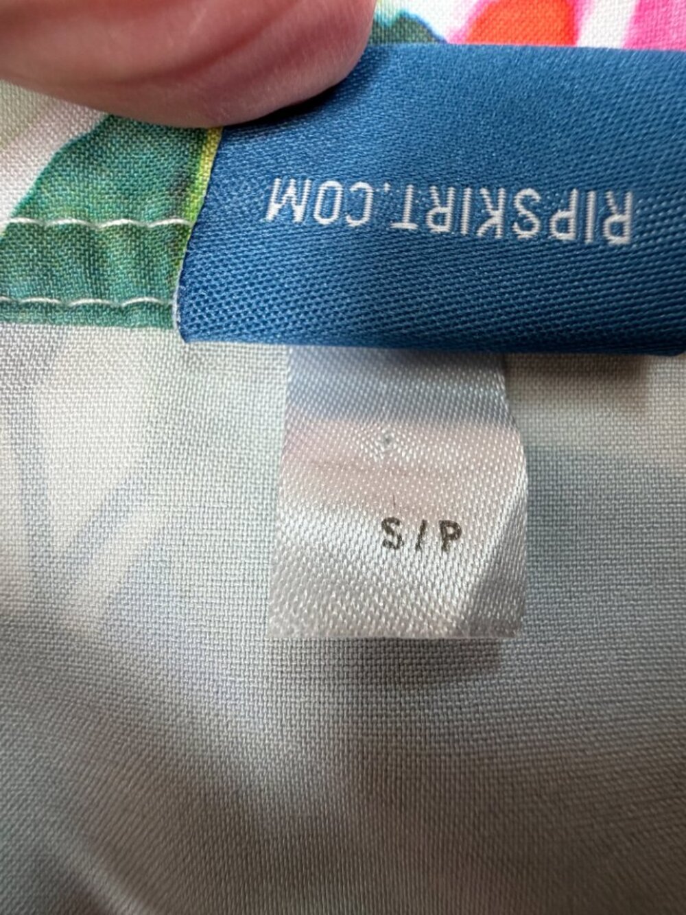 RipSkirt Hawaii Length 3 Wrap Skirt ~ Wildflower Watercolor Floral - Picture 4 of 4